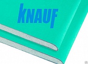 Гипсокартон Кнауф (Knauf) влагостойкий (ГКЛВ) 2500х1200х9,5 ммагостойкий (ГКЛВ) Гипсо